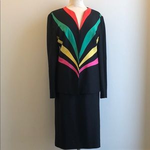 Vintage Lilli Ann Silk Women’s 2 piece Suit